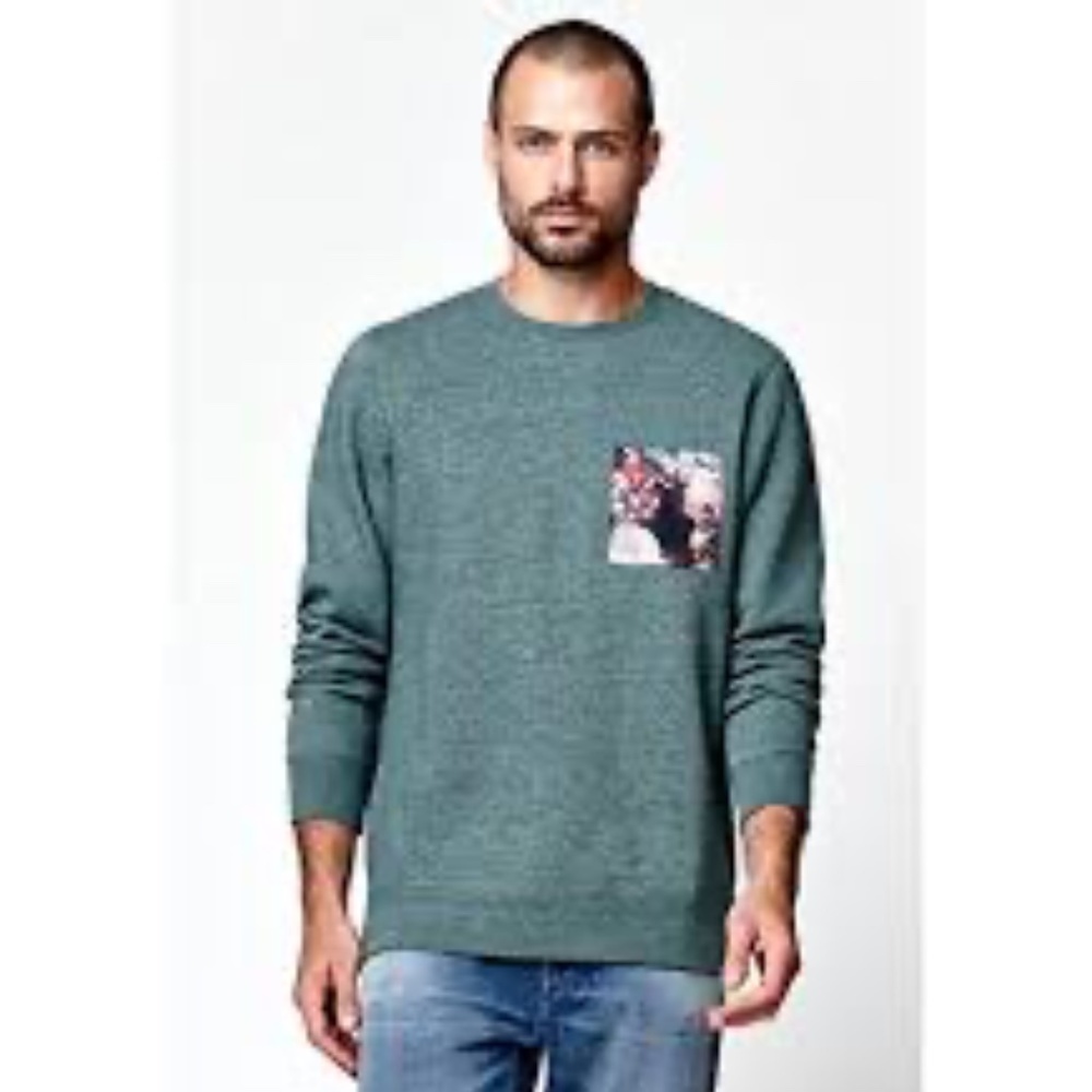 On The Byas Busta Pocket Crew Neck Sweatshirt
